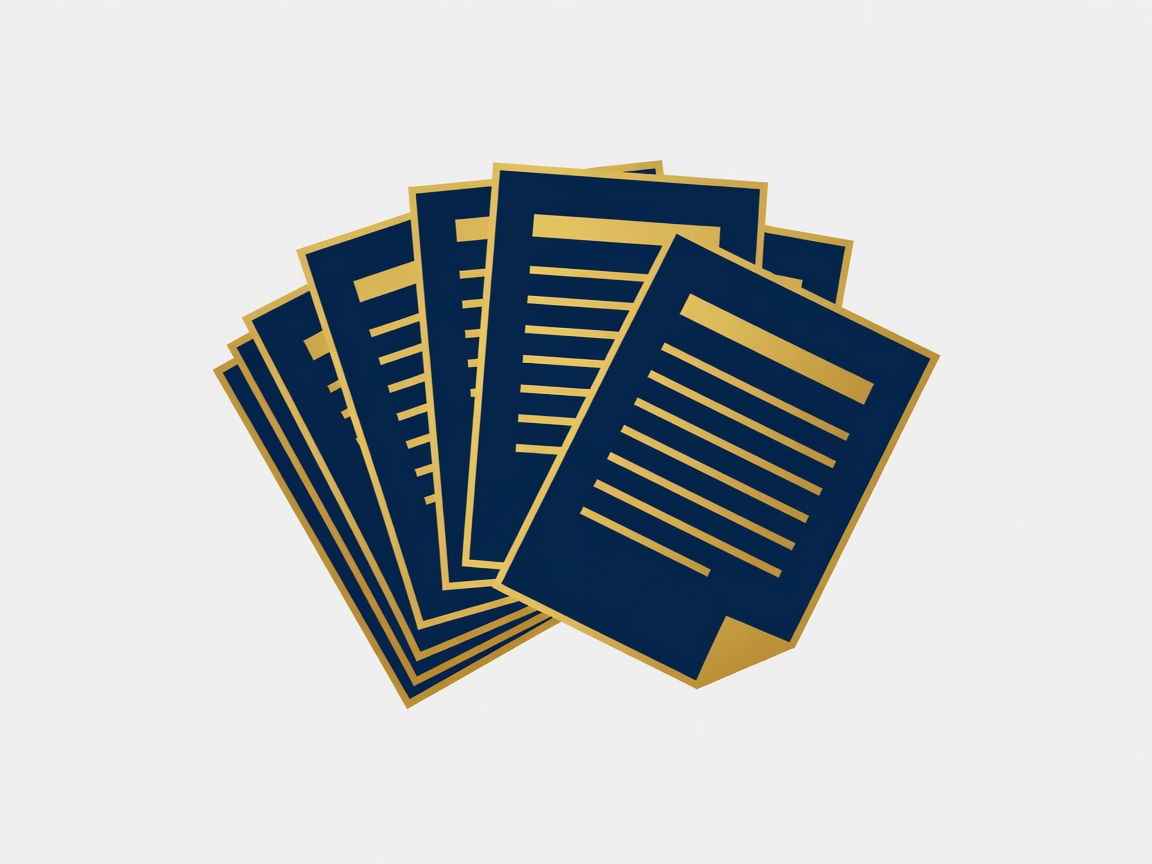 Flat illustration of screenplay pages representing public creative work
